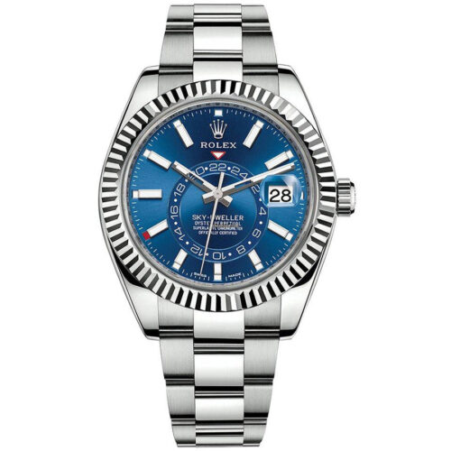 Rolex Sky-Dweller 42mm Stainless Steel 326934 Blue Dial