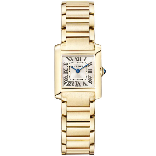 Cartier Tank Francaise 26mm Golden Sunray Dial WGTA0114