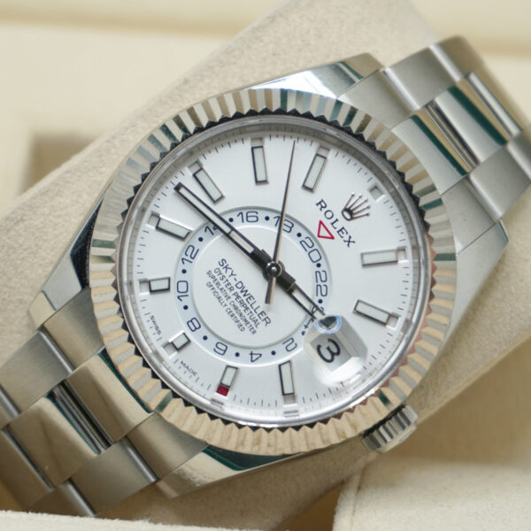 Rolex Sky-Dweller 42mm Stainless Steel 326934 White Dial