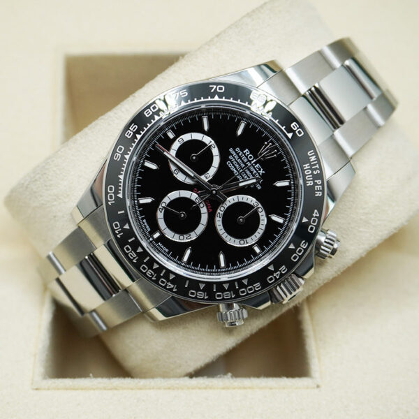 Rolex Daytona Stainless Steel 40mm Black Dial 126500LN