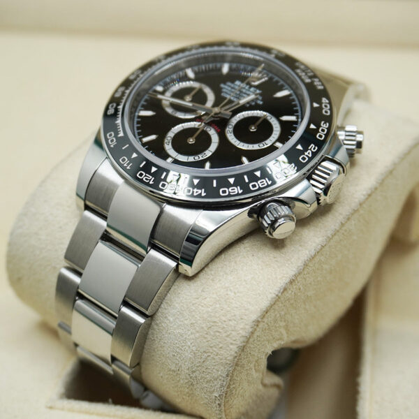 Rolex Daytona Stainless Steel 40mm Black Dial 126500LN