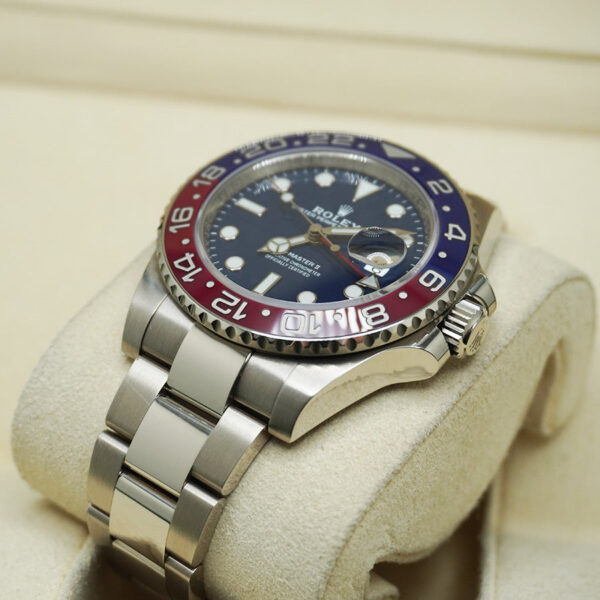 Rolex GMT-Master II "Pepsi" 40mm 126719 BLRO White Gold Blue Dial