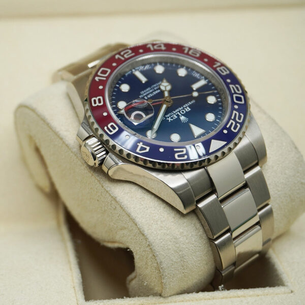 Rolex GMT-Master II "Pepsi" 40mm 126719 BLRO White Gold Blue Dial