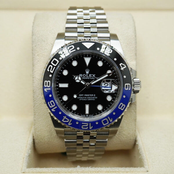 Rolex GMT-Master II "Batgirl" 40mm 126710BLNR Black Dial