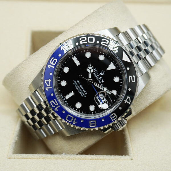 Rolex GMT-Master II "Batgirl" 40mm 126710BLNR Black Dial