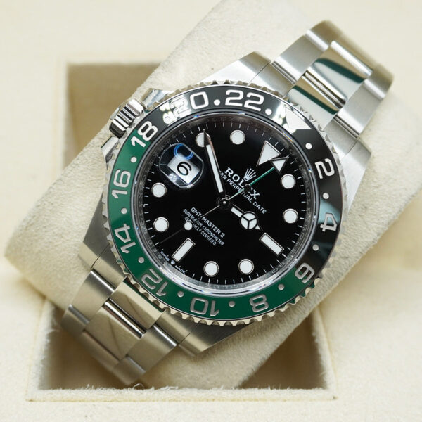 Rolex GMT-Master II Sprite Lefty 40mm Steel Oyster 126720VTNR