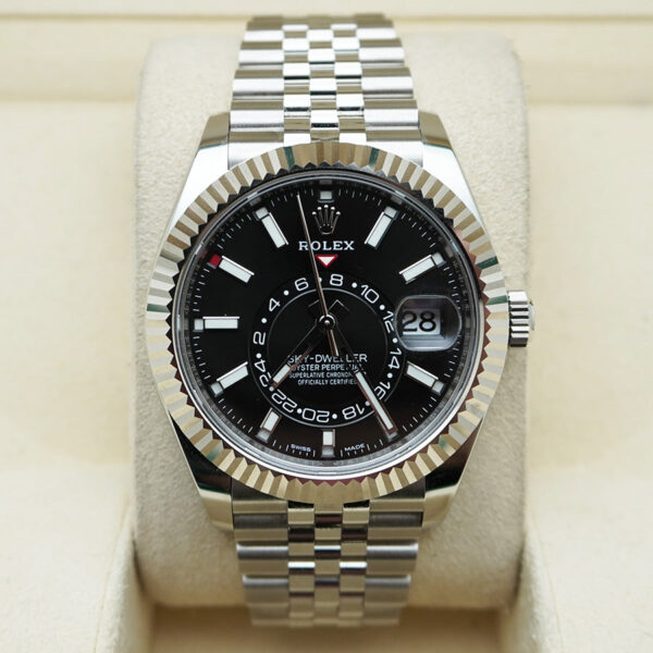 Rolex Sky-Dweller 42mm Stainless Steel 326934 Black Dial