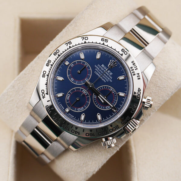 Rolex Daytona 40mm 116509 White Gold Blue Dial