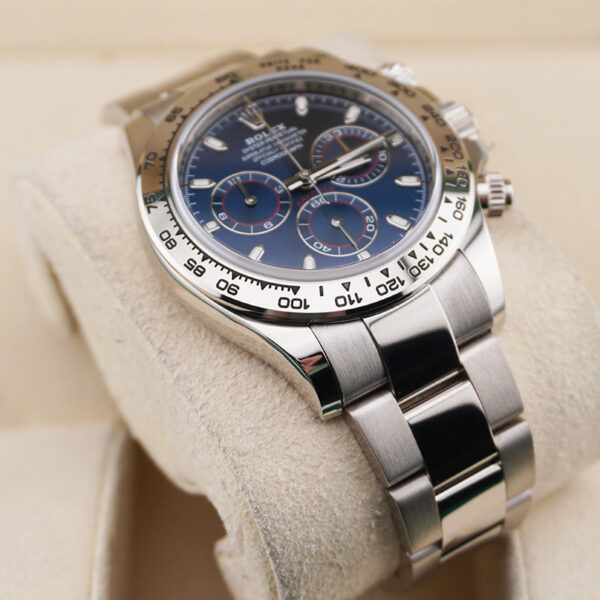 Rolex Daytona 40mm 116509 White Gold Blue Dial