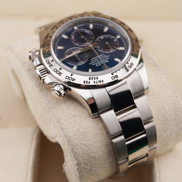 Rolex Daytona 40mm 116509 White Gold Blue Dial