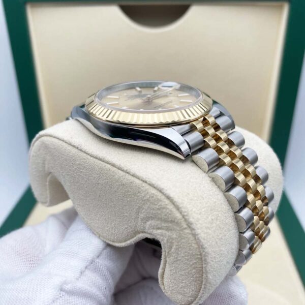 Rolex Datejust 41mm Champagne Dial Fluted Bezel 126333