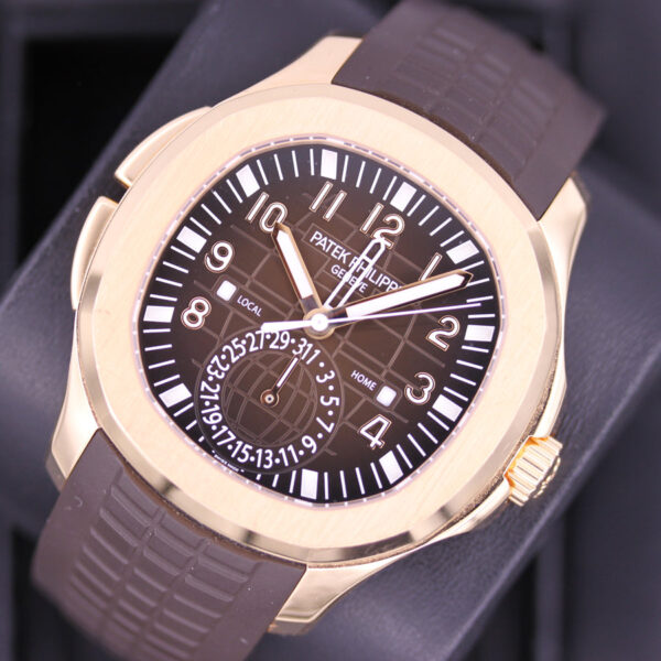 Patek Philippe Aquanaut Dual Time 40mm 5164R Brown Dial