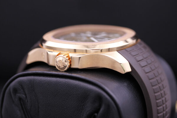 Patek Philippe Aquanaut Dual Time 40mm 5164R Brown Dial