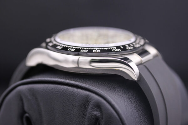 Rolex Daytona 40mm Oyster Flex 116519LN White Gold Steel Black Dial