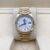 Rolex Day-Date 36mm Presidential 128238 Fluted Bezel White Dial