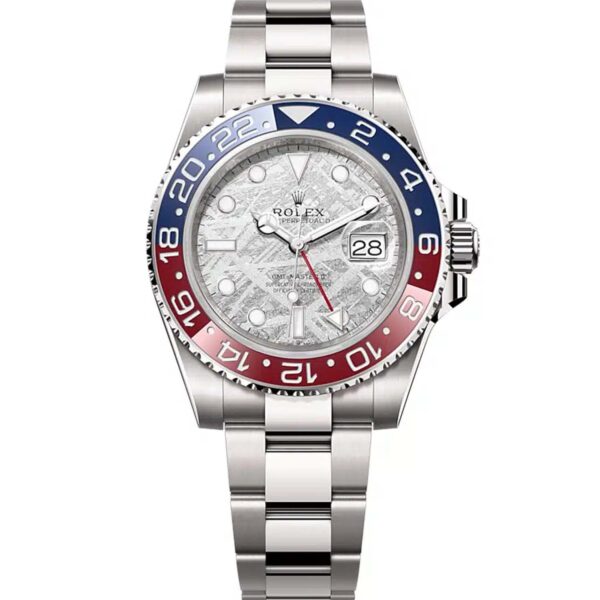 Rolex GMT-Master II "Pepsi" 40mm 126719BLRO White Gold Meteorite Dial