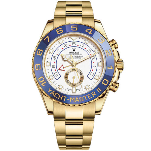 Rolex Yacht-Master II 44mm Yellow Gold 116688 White Dial