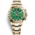 Rolex Daytona 40mm Yellow Gold 116508 Green Dial