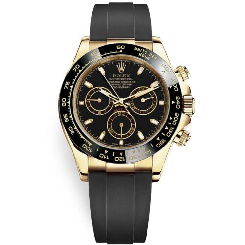 Rolex Daytona 40mm Oyster Flex 116518LN Black Dial