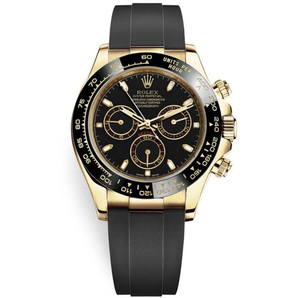 Rolex Daytona 40mm Oyster Flex 116518LN Black Dial