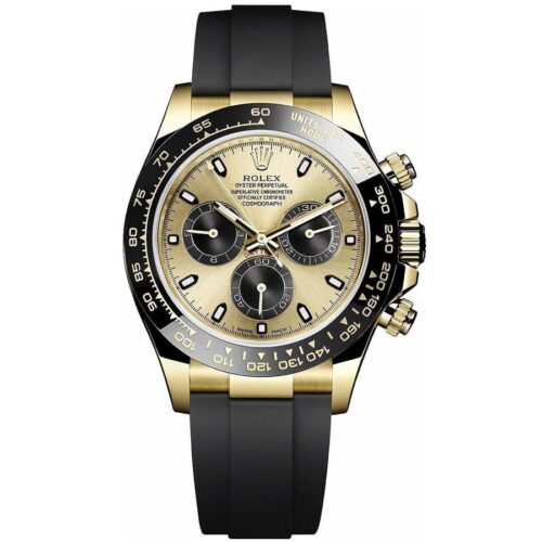 Rolex Daytona 40mm Oyster Flex 116518LN Champaign Dial