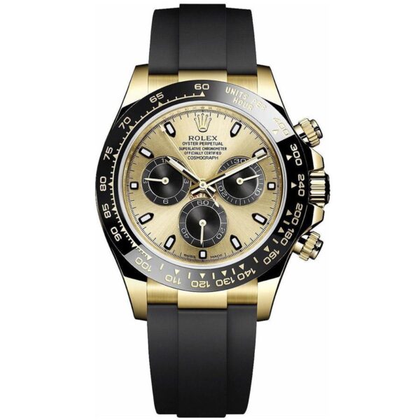 Rolex Daytona 40mm Oyster Flex 116518LN Champaign Dial