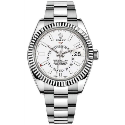 Rolex Sky-Dweller 42mm Stainless Steel 326934 White Dial